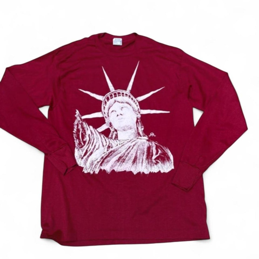 VTG 1986 Tee Select-T Statue of Liberty Centennial Shirt Single Stitch Size XL